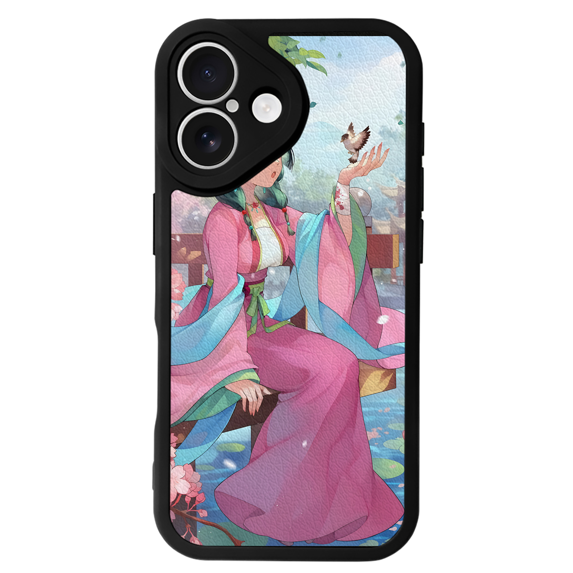 （画像用） 薬屋のひとりごと The Apothecary Diaries 【iPhone 16シリーズ対応】シリコンスマホケース（レザー調） 材質：シリコン